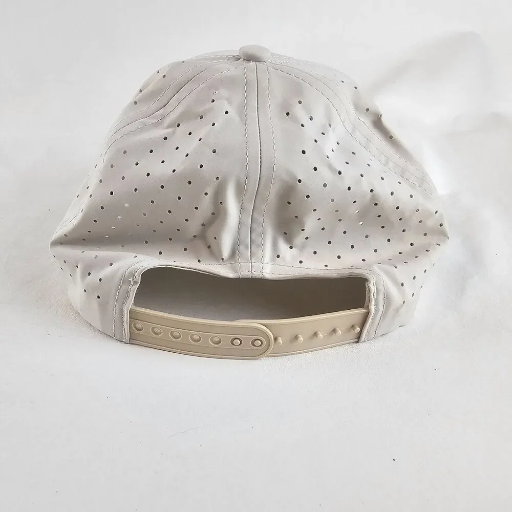 Shank It Golf Hat Snapback Rope Cap Adjustable Performance Golf Bomb Desert